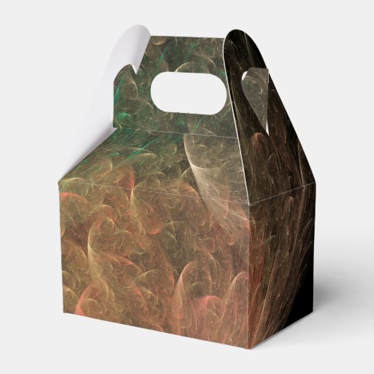 Abstrakt Art Space Bird Geschenkschachtel (Vorderseite)