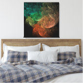 Abstrakt Art Space Bird Leinwanddruck (Insitu (Schlafzimmer))