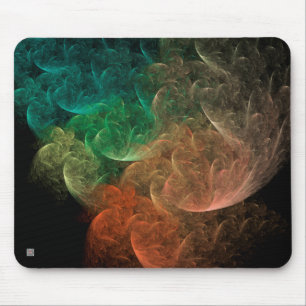 Abstrakt Art Space Bird Mousepad