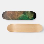 Abstrakt Art Space Bird Skateboard (Horizontal)