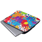 Abstrakt Art Splash Laptopschutzhülle (Vorne Knopf)