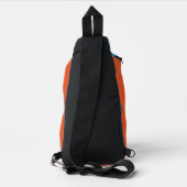 Abstrakt Art Spring Garden Crossbody Bag (Rückseite)