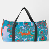 Abstrakt Art Spring Garden Duffle Bag (Vorderseite)