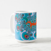 Abstrakt Art Spring Garden Kaffeetasse (Vorderseite Links)