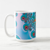Abstrakt Art Spring Garden Kaffeetasse (Links)