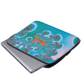 Abstrakt Art Spring Garden Laptopschutzhülle (Vorne Knopf)