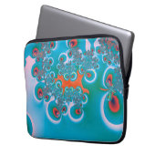 Abstrakt Art Spring Garden Laptopschutzhülle (Vorderseite Links)