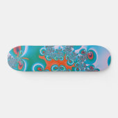 Abstrakt Art Spring Garden Skateboard (Horizontal)