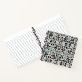 Abstrakt Art Square Journal Notizblock (Innenseite)