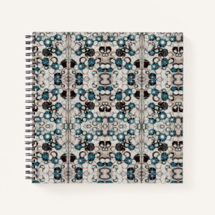 Abstrakt Art Square Journal Notizblock