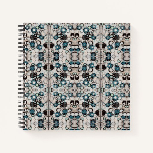 Abstrakt Art Square Journal Notizblock (Vorderseite)