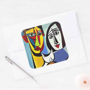 Abstrakt Art Sticker