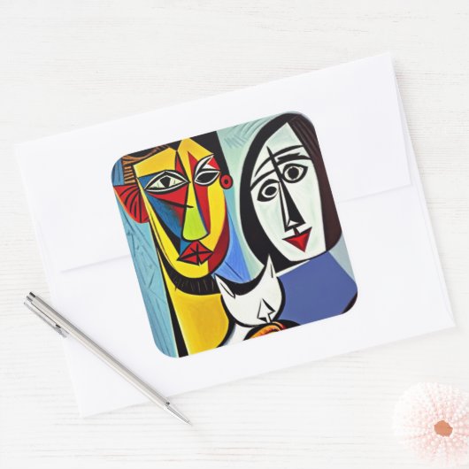 Abstrakt Art Sticker (Umschlag)