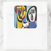 Abstrakt Art Sticker (Tasche)