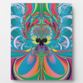 Abstrakt Art Summer Butterfly Fotoplatte (Vorderseite)