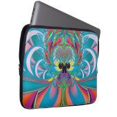 Abstrakt Art Summer Butterfly Laptopschutzhülle (Vorne Rechts)