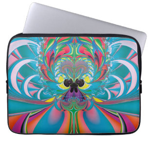 Abstrakt Art Summer Butterfly Laptopschutzhülle