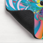 Abstrakt Art Summer Butterfly Mousepad (Ecke)