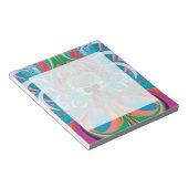 Abstrakt Art Summer Butterfly Notizblock (angewinkelt)
