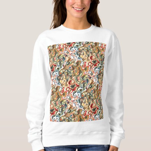 Abstrakt Art Sweatshirt (Vorderseite)