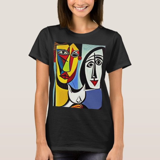 Abstrakt Art T - Shirt (Vorderseite)