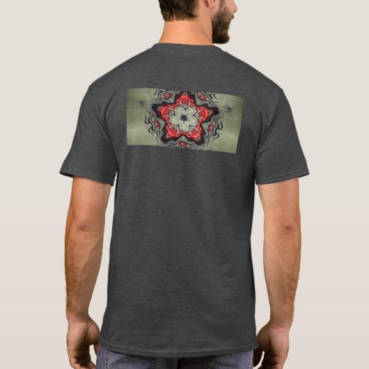 Abstrakt Art T - Shirt (Rückseite)