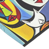 Abstrakt Art Table Runner Kurzer Tischläufer (Ecke)