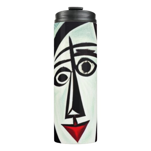 Abstrakt Art Thermal Tumbler Thermosbecher (Vorderseite)