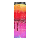 Abstrakt Art Thermal Tumbler Thermosbecher (Rückseite)