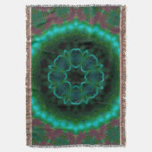 Abstrakt Art Throw Blanket Decke (Vorderseite Vertikal)