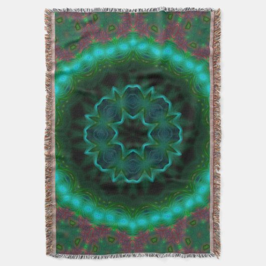 Abstrakt Art Throw Blanket Decke (Vorderseite Vertikal)