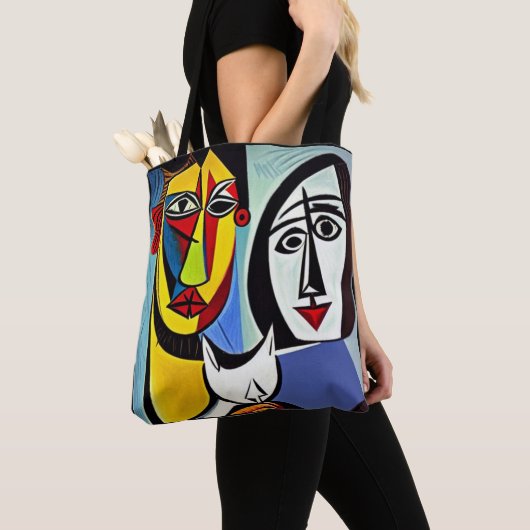 Abstrakt Art Toag Tasche (Von Nahem)