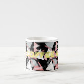 Abstrakt Art Triangle Pyramid Mein Kaffee Tasse (Vorderseite)