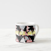 Abstrakt Art Triangle Pyramid Mein Kaffee Tasse (Vorderseite Rechts)