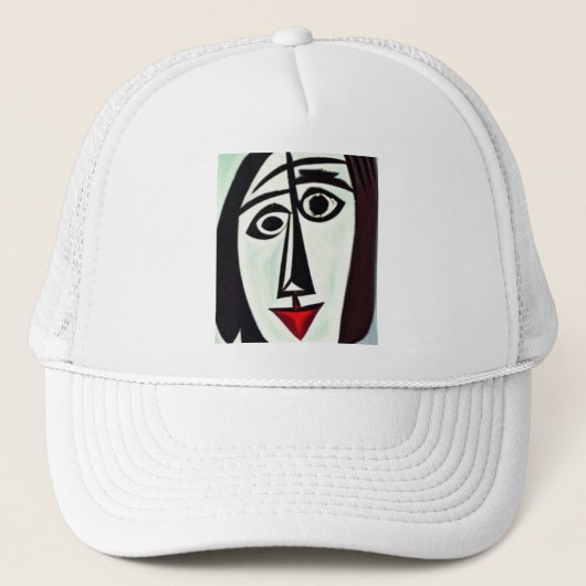 Abstrakt Art Trucker Hat Truckerkappe (Vorderseite)