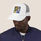 Abstrakt Art Trucker Hat Truckerkappe (Beispiel)