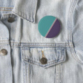 Abstrakt Art Türkis Lila Button (Beispiel)