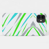 Abstrakt Art Turquoise Green iPhone 11 Fall Case-Mate iPhone Hülle (Rückseite (Horizontal))