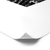 Abstrakt Art Two Black Women Poster (Ecke)