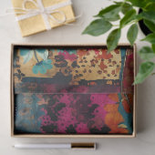 Abstrakt Art Uni Florals & Butterfys Seidenpapier (Geschenk)