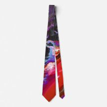 Abstrakt Art Unique Men Necktie