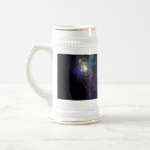 Abstrakt Art Universe Bierglas (Links)