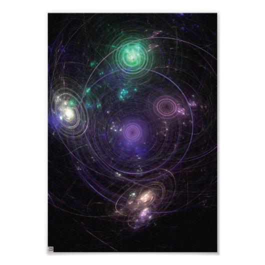 Abstrakt Art Universe Fotodruck (Vorne)