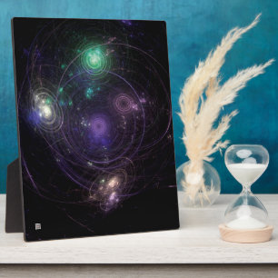 Abstrakt Art Universe Fotoplatte