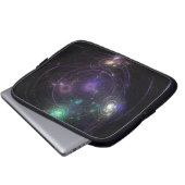 Abstrakt Art Universe Laptopschutzhülle (Vorne Knopf)