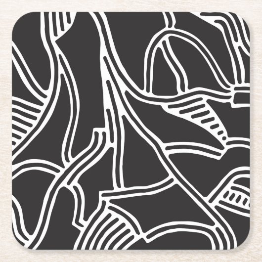 Abstrakt Art Untersetzer (Vorderseite)