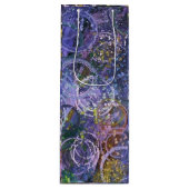 Abstrakt Art Wine Geschenktasche Geschenktüte Für Weinflaschen (Vorderseite)