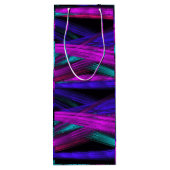 Abstrakt Art Wine Geschenktasche Geschenktüte Für Weinflaschen (Rückseite)