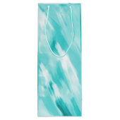 Abstrakt Art Wine Geschenktasche Geschenktüte Für Weinflaschen (Rückseite)