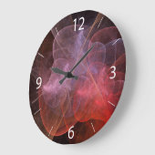 Abstrakt Art Wunderschöne Galaxie Große Wanduhr (Winkel)